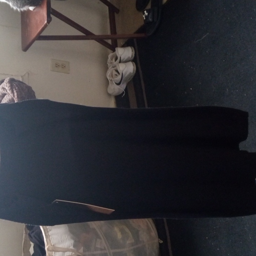 Women's*Gold Chain* Black Strap Dress - Picture 6 of 7